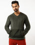 Long sleeve fur sweater
